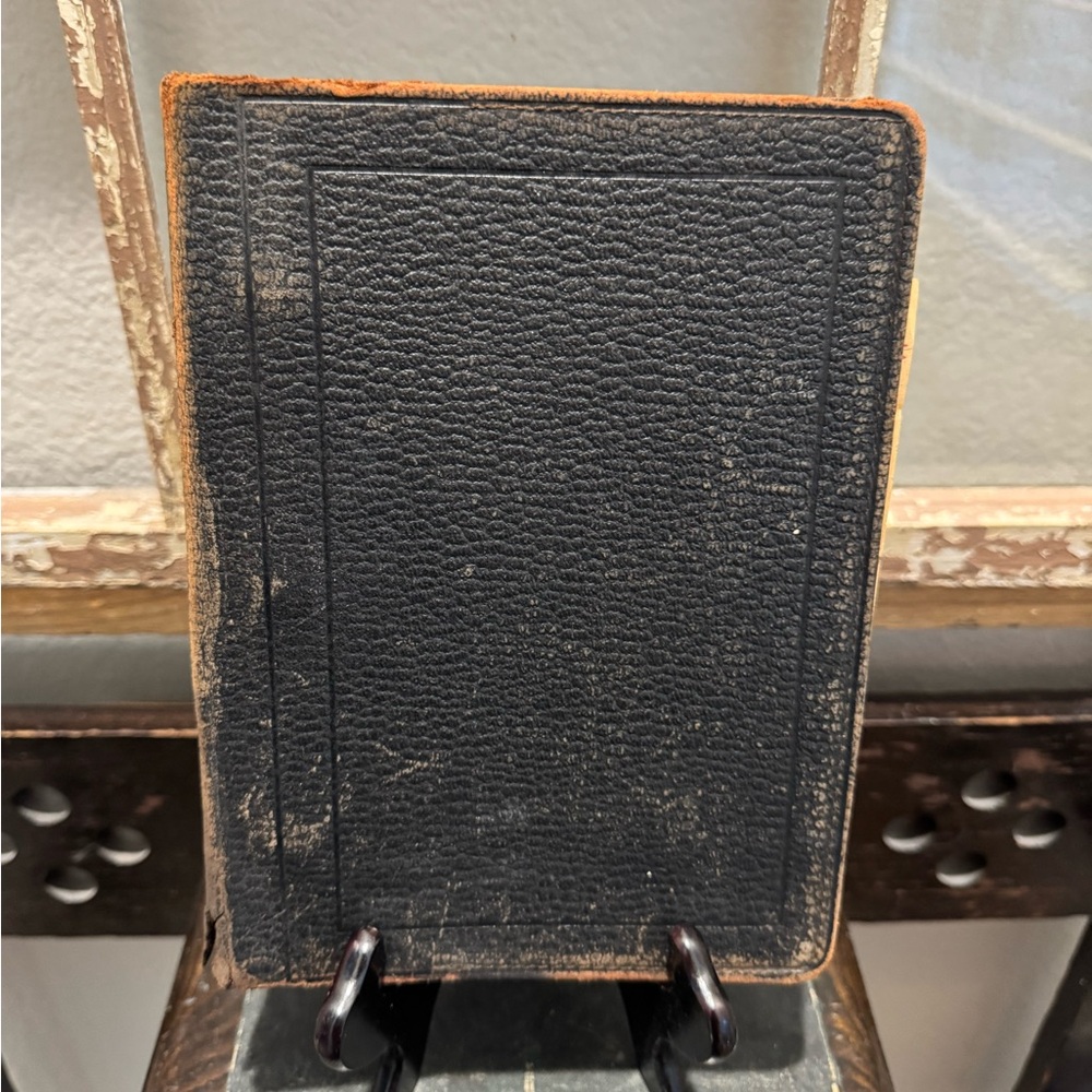 Vintage Notebook with Handwritten Notes